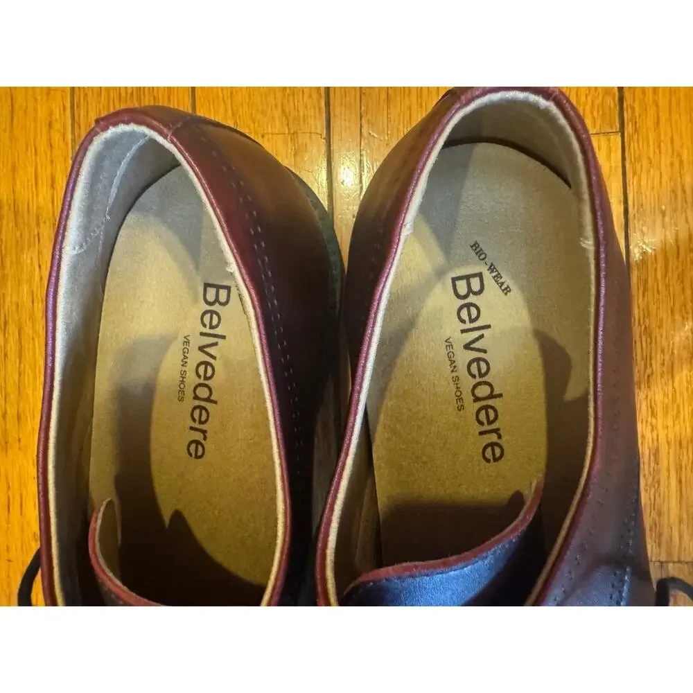 BELVEDERE VEGAN SHOE SIZE 10D (mens 700 - Picture 4 of 9